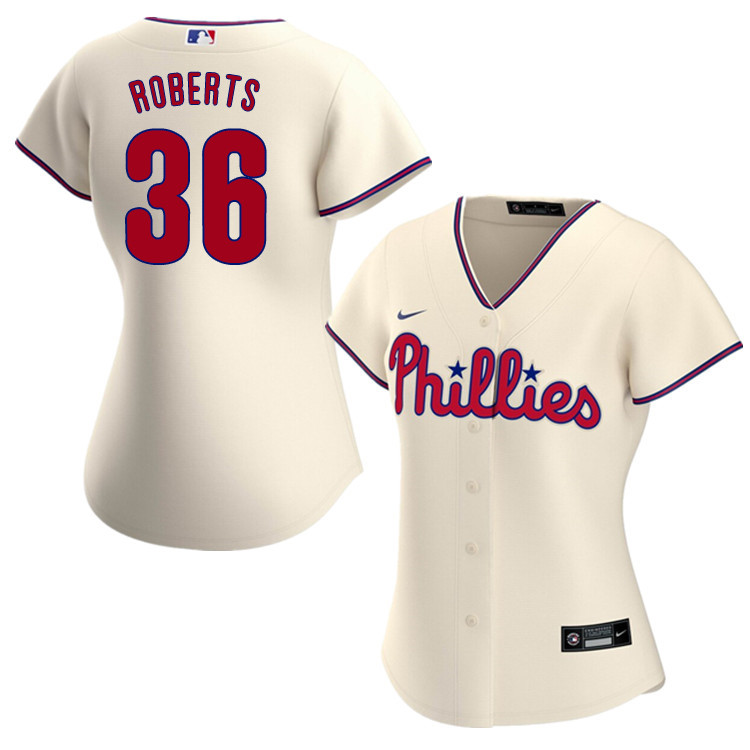 Nike Women #36 Robin Roberts Philadelphia Phillies Baseball Jerseys Sale-Cream